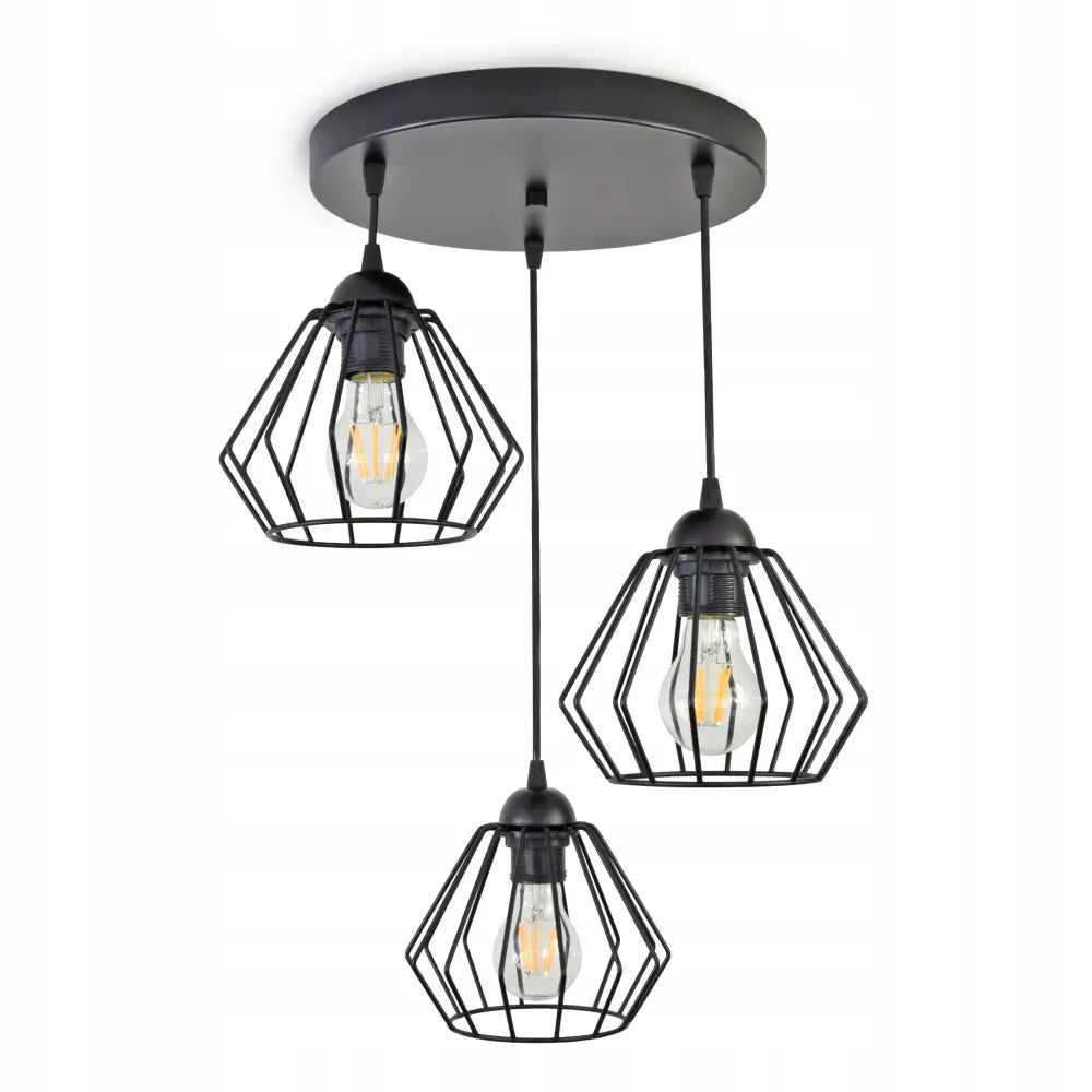 Taklampe Hengende Lysekrone Diamant Led 724-e3