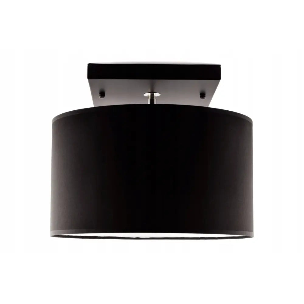 Taklampe i Stoff Svart (plafon 1 Svart)