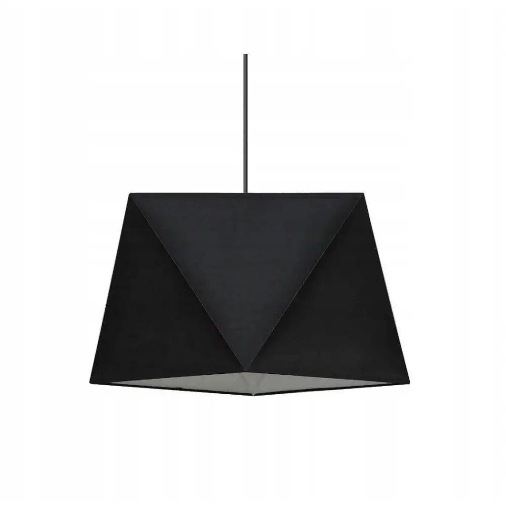 Taklampe med Sort Stor Diamant Skjerm (lw Diamant Svart)