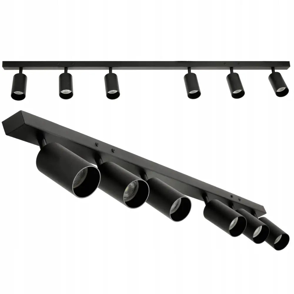 Taklampe Skinne Spot 6x Gu10 Premium