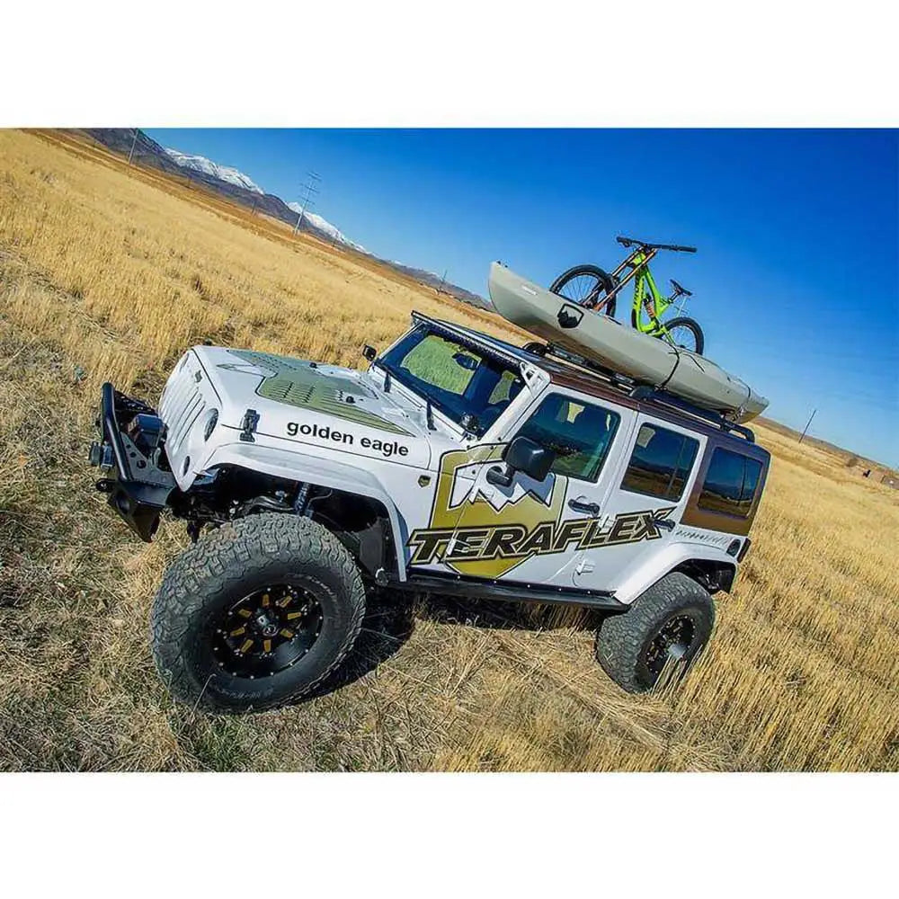 Takstativ for Jeep Wrangler Jk 2 d 07-18 - Sølv Teraflex Nebo