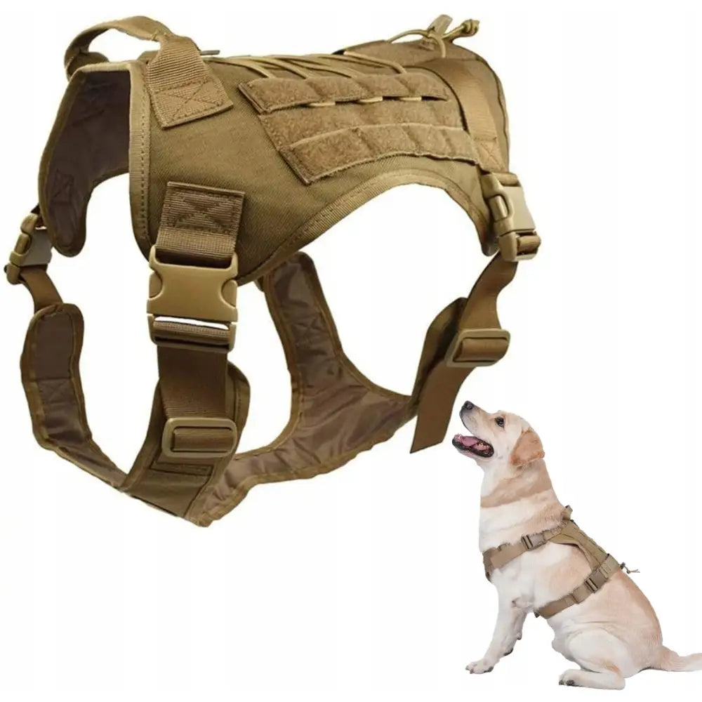 Taktisk Sele for Hund Trykkfri Treningsstorrelse l