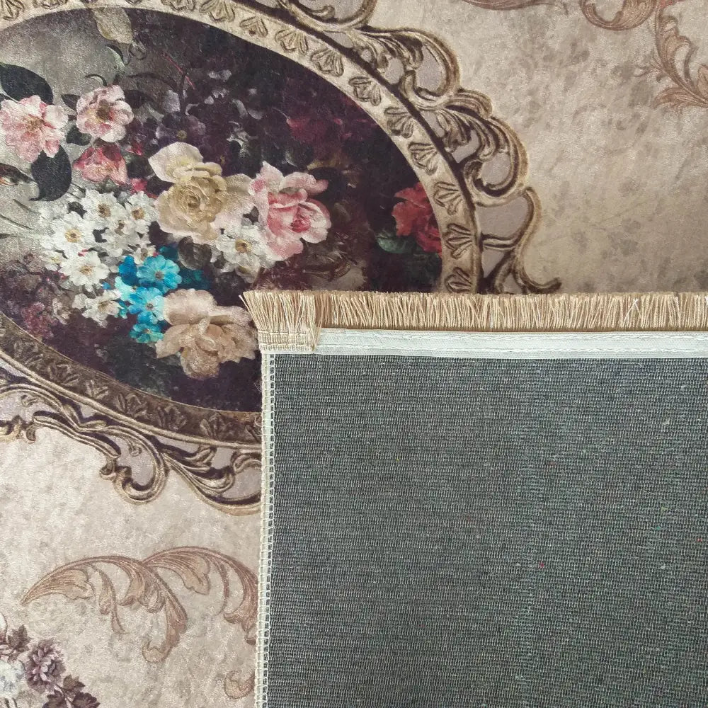 Teksturert Beige Tepe 120 x 180 Cm - Hnew-100-120x180