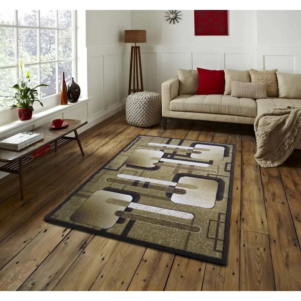 Tepe Bcf Alfa 16 - Brun 180 x 250 Cm