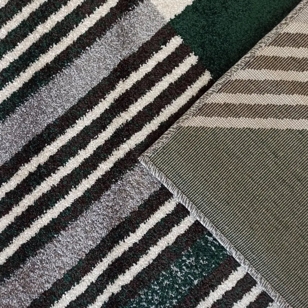 Tepe Otto 03 Grå-grønn 120 x 170 Cm