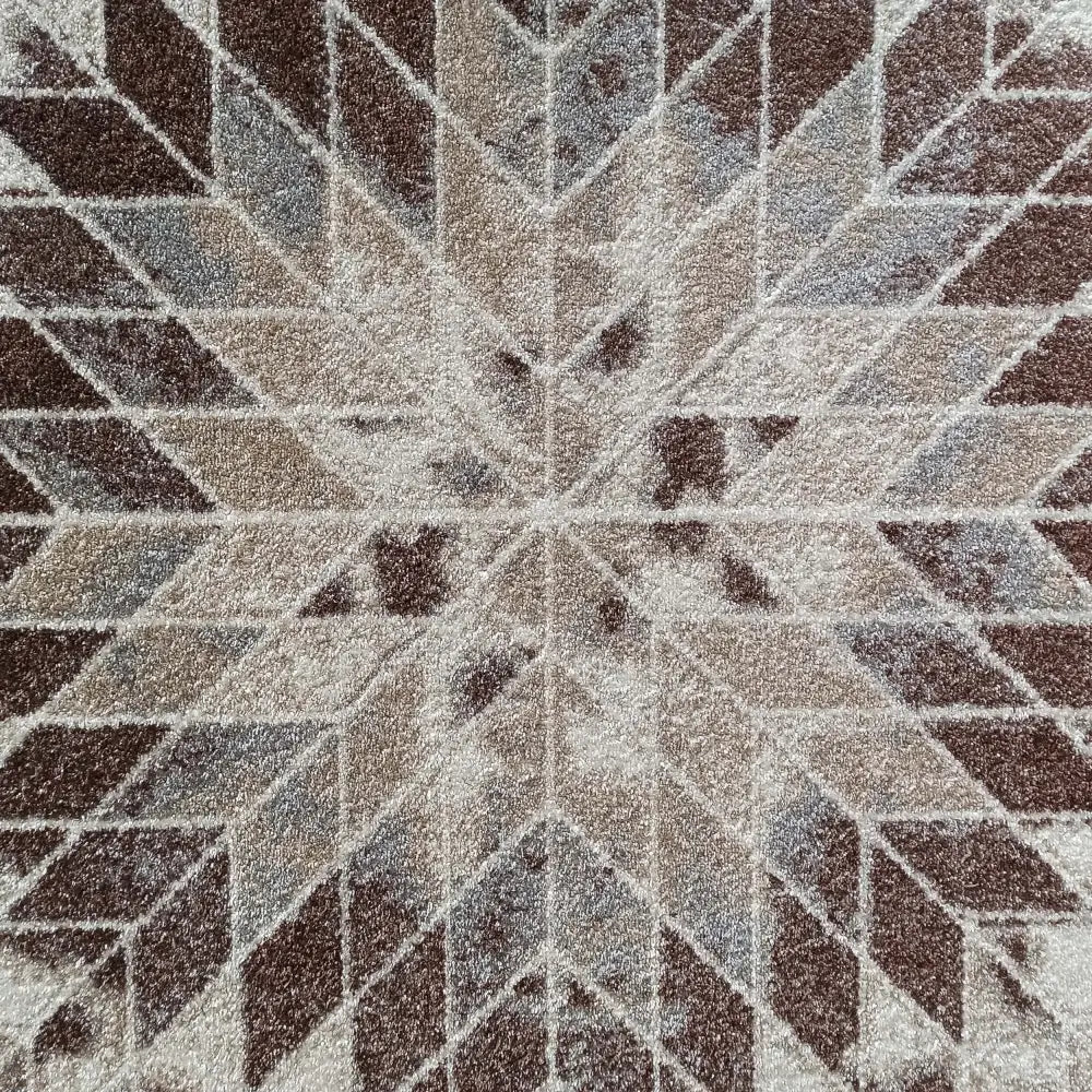 Tepe Panamero 10 Brun - Rundt Brun 120 Cm
