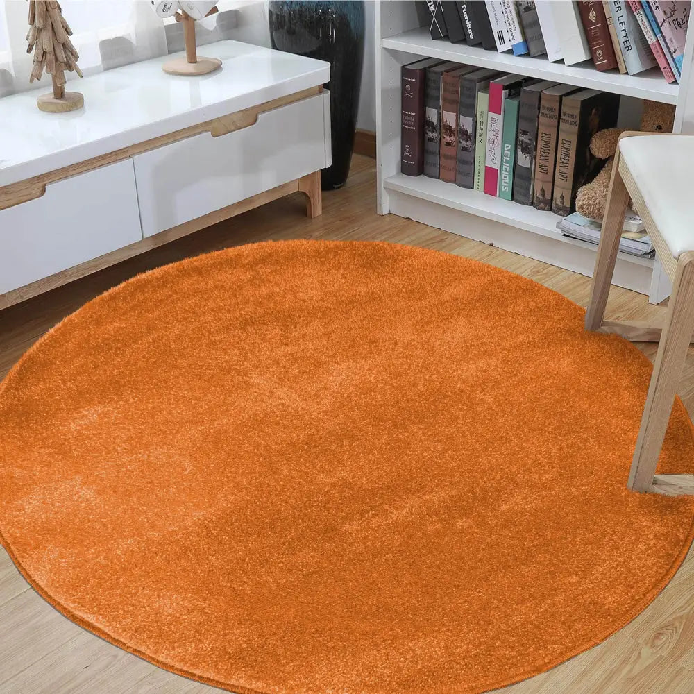 Tepe Portofino Rundt - Oransje 160 Cm