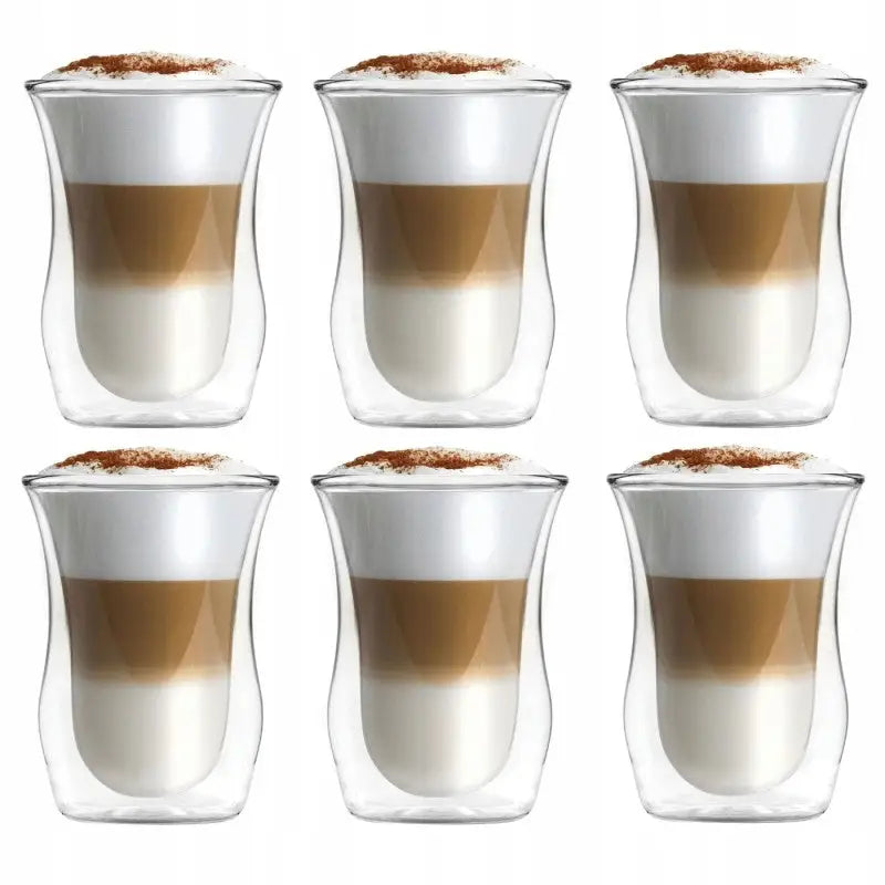 Termiske Glass 300 Ml med Dobbeltvegg Vita 6stk