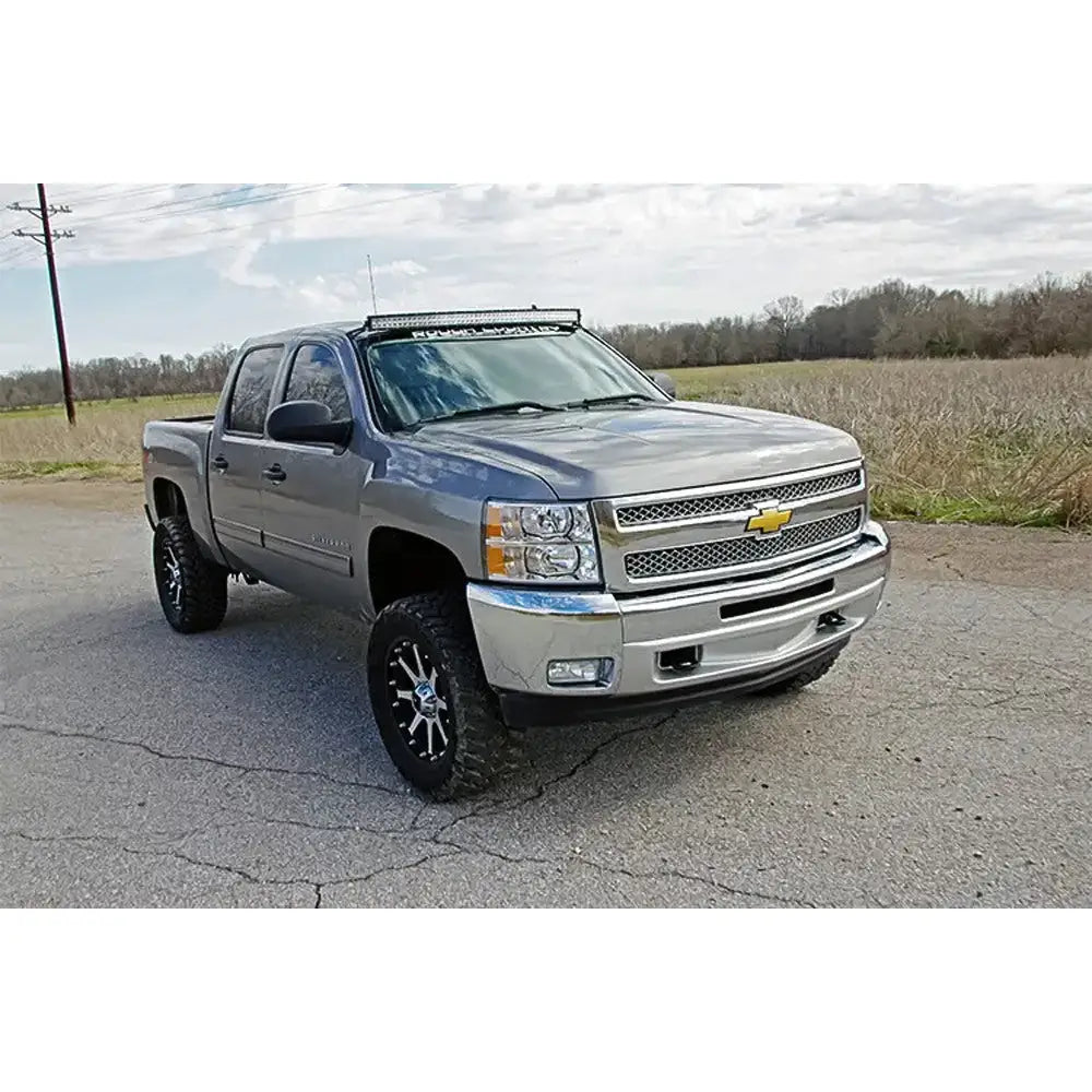 Tilbehør til Chevrolet Silverado 1500 07-13 Led-listemontering 50’’ Foran Vinduet - Rough Country