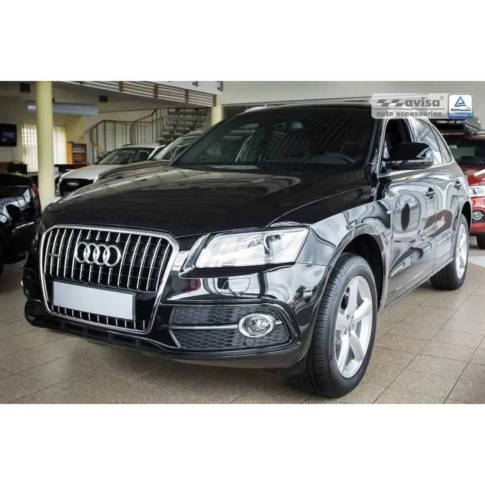 Lastebeskytter Audi Q5 08-16 Stål Sølv Speil