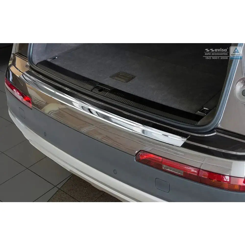 Lastebeskytter Audi Q7 Ii / S-line 15- Svart Karbonfiber