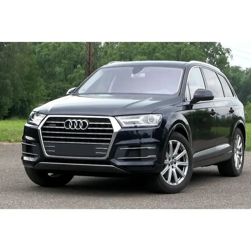 Lastebeskytter Audi Q7 Ii / S-line 15- Svart Karbonfiber