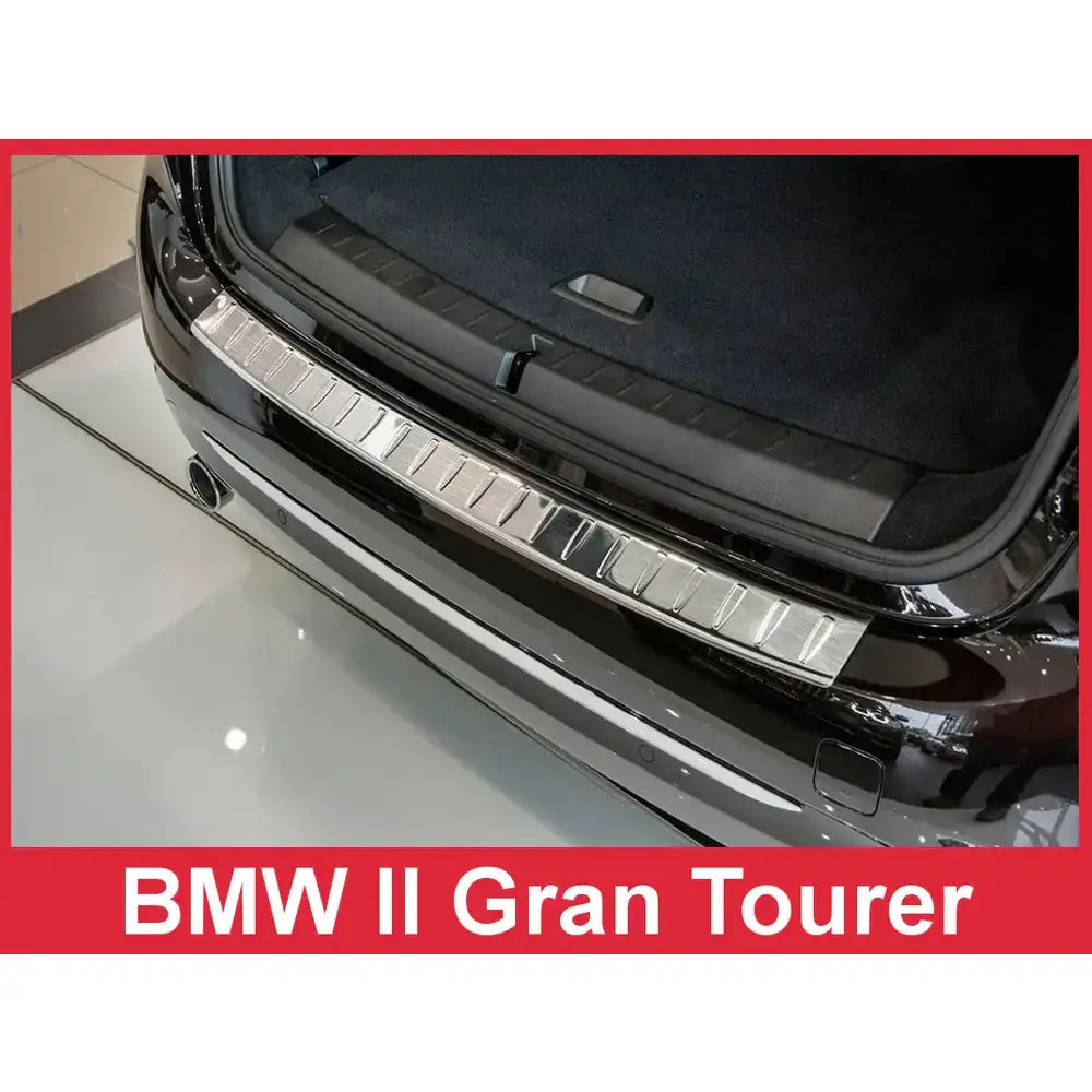 Lastebeskytter Bmw 2 Gran Tourer 15- Stål Sølv Sateng