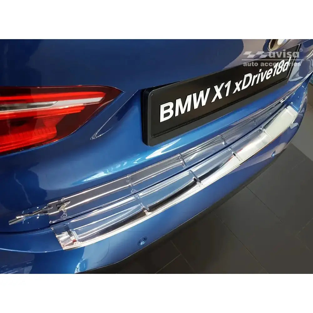 Lastebeskytter Bmw X1 Ii F48 M-pakiet 15- Stål Sølv Sateng