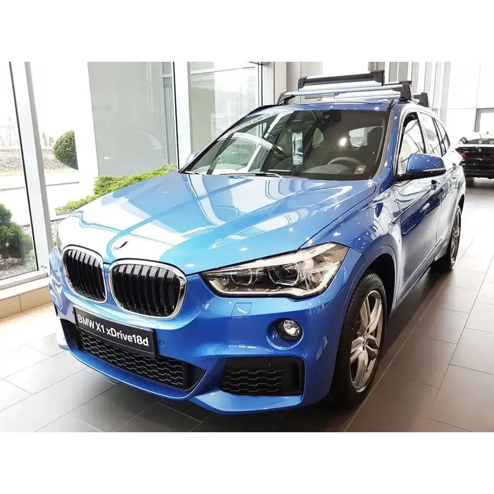 Lastebeskytter Bmw X1 Ii F48 M-pakiet 15- Stål Sølv Sateng