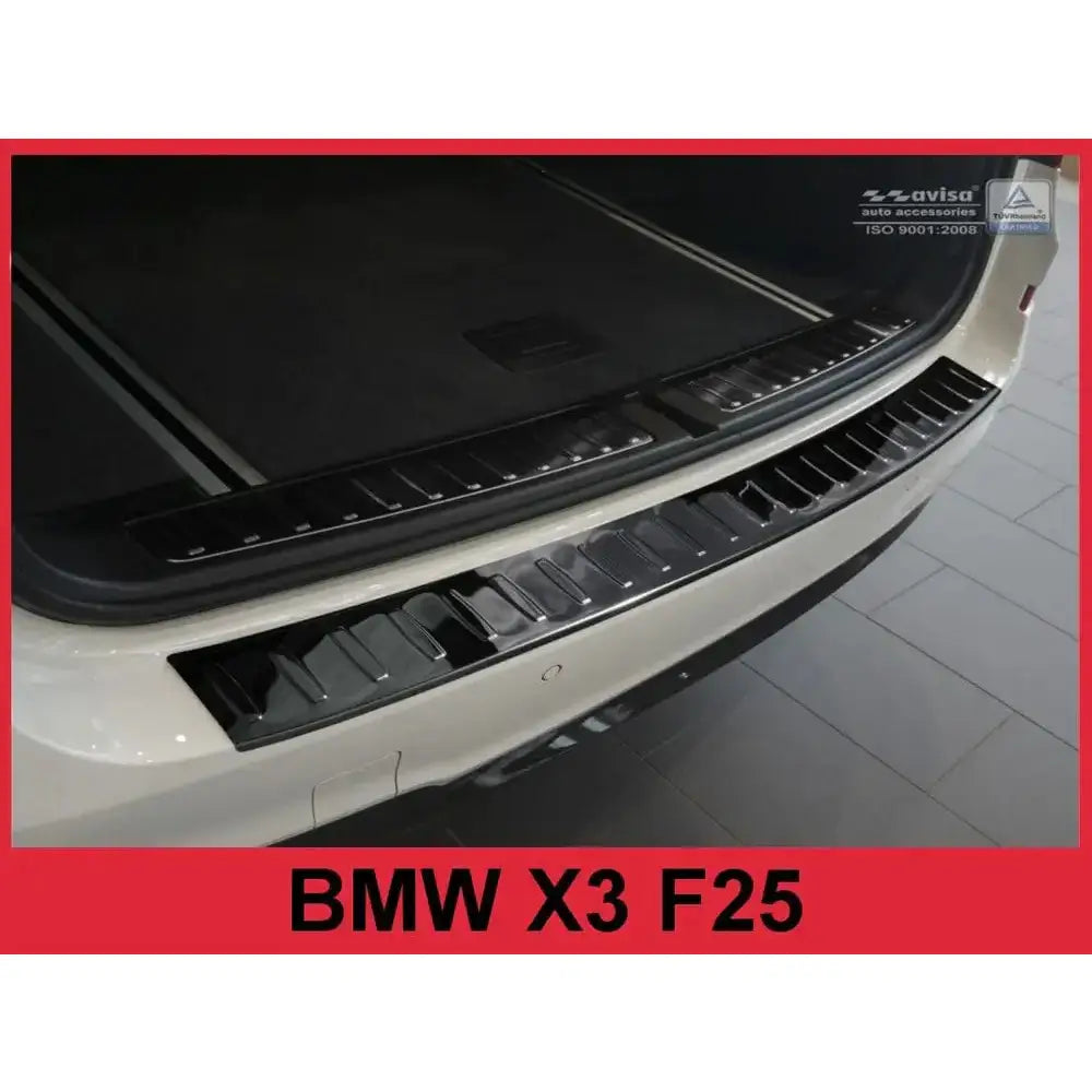 Lastebeskytter Bmw X3 F25 14-17 Stål Svart Speil