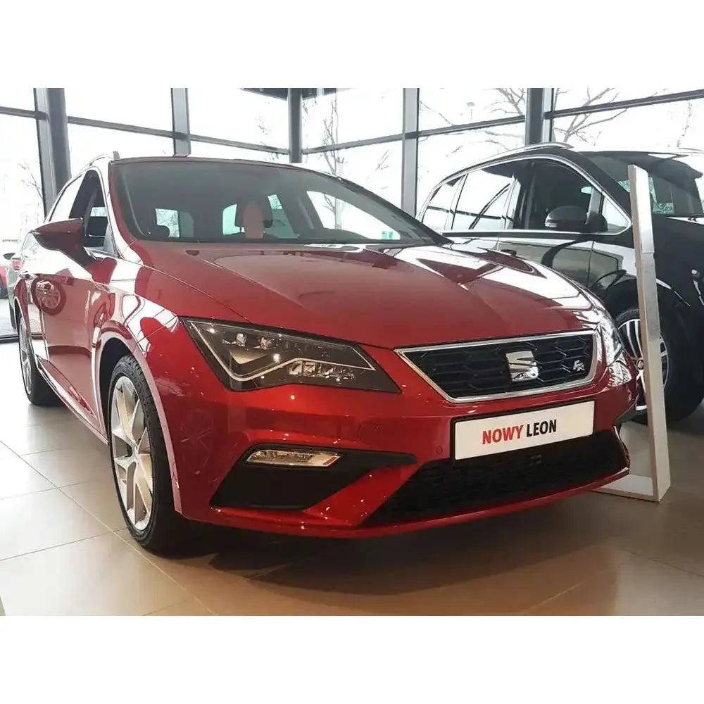 Tildekning Seat Leon 5d 13-20 Stål Sølv Sateng