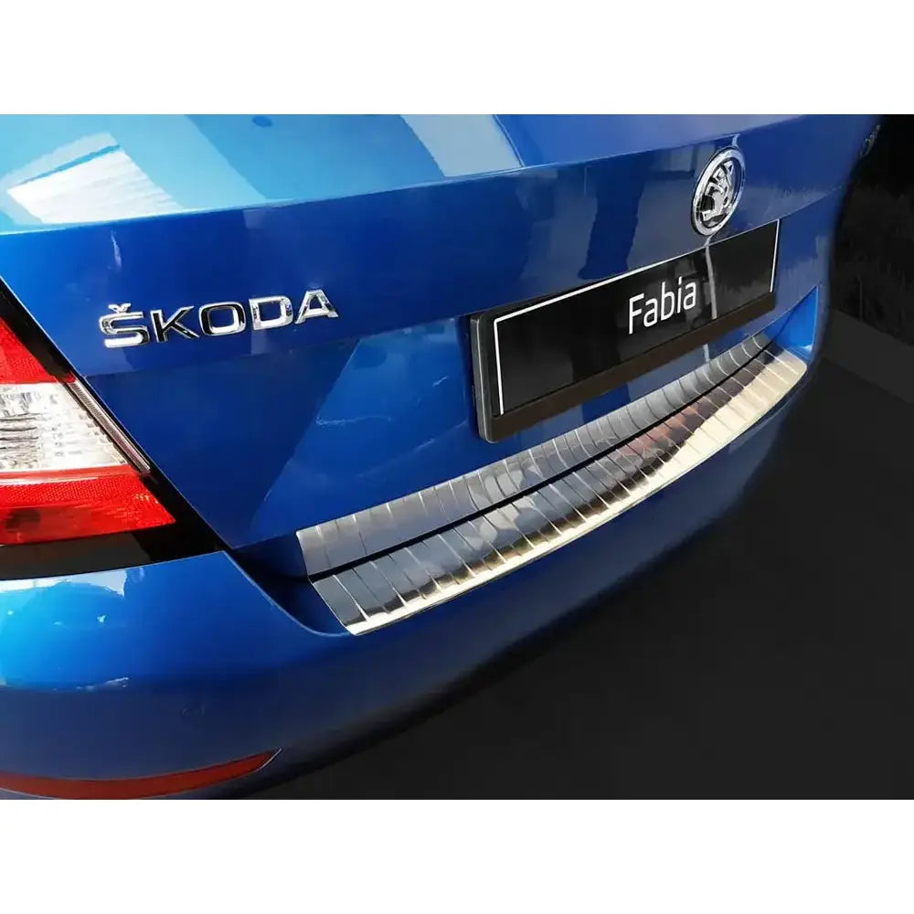 Lastebeskytter Skoda Fabia Iii Hatchback 18-21 Stål Sølv Sateng