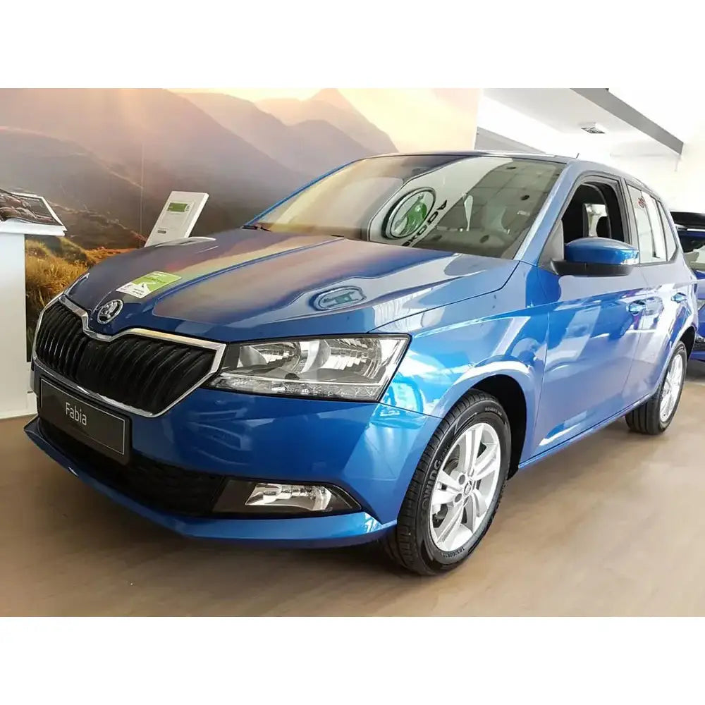 Lastebeskytter Skoda Fabia Iii Hatchback 18-21 Stål Sølv Sateng