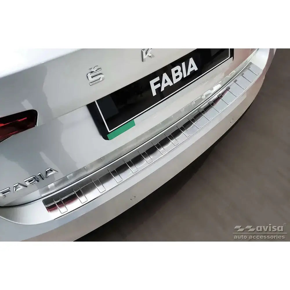 Lastebeskytter Skoda Fabia Iv Hatchback 21- Stål Sølv Sateng
