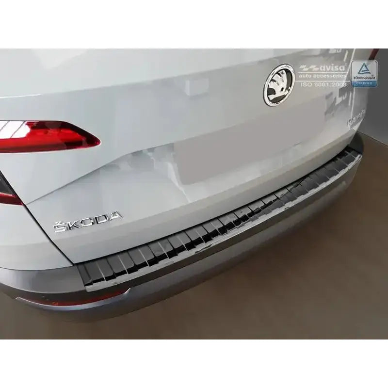 Lastebeskytter Skoda Karoq Clever 21- Stål Svart Speil