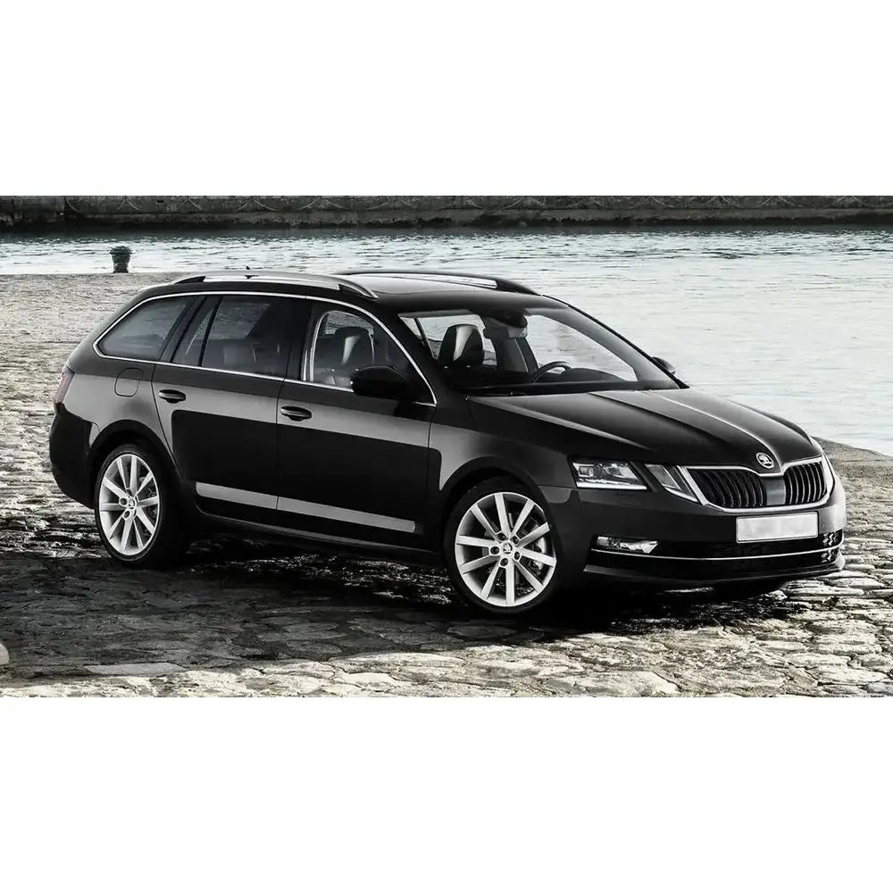 Lastebeskytter Skoda Octavia Iii Combi 16-19 Stål Svart Speil