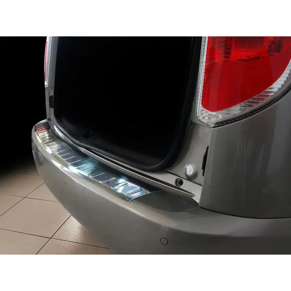 Lastebeskytter Skoda Roomster 06-12 Stål Sølv Sateng
