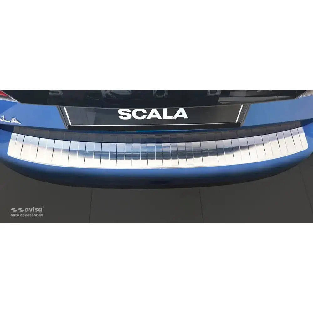 Lastebeskytter Skoda Scala 19 - Stål Sølv Sateng