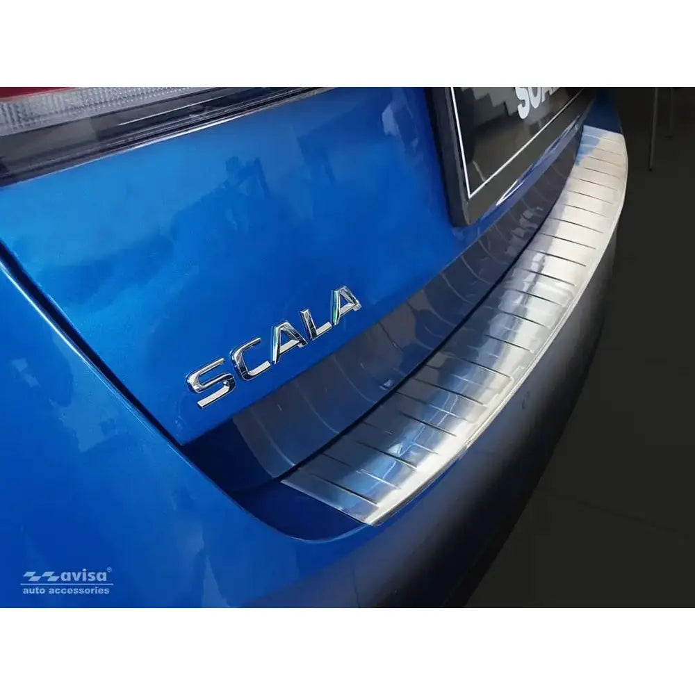 Lastebeskytter Skoda Scala 19 - Stål Sølv Sateng