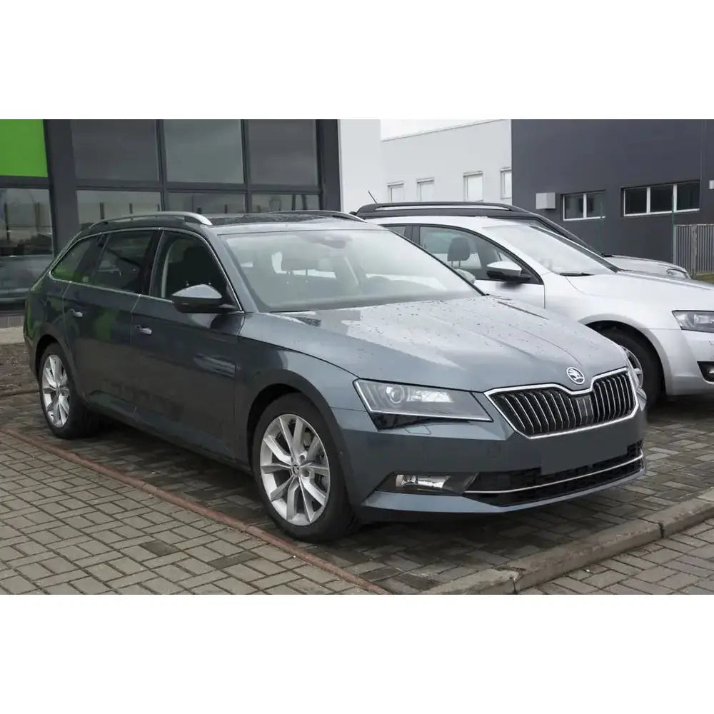 Lastebeskytter Skoda Superb Iii Combi/ Scout 15- Stål Svart