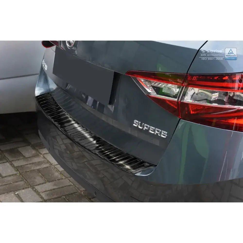 Lastebeskytter Skoda Superb Iii Combi/ Scout 15- Stål Svart