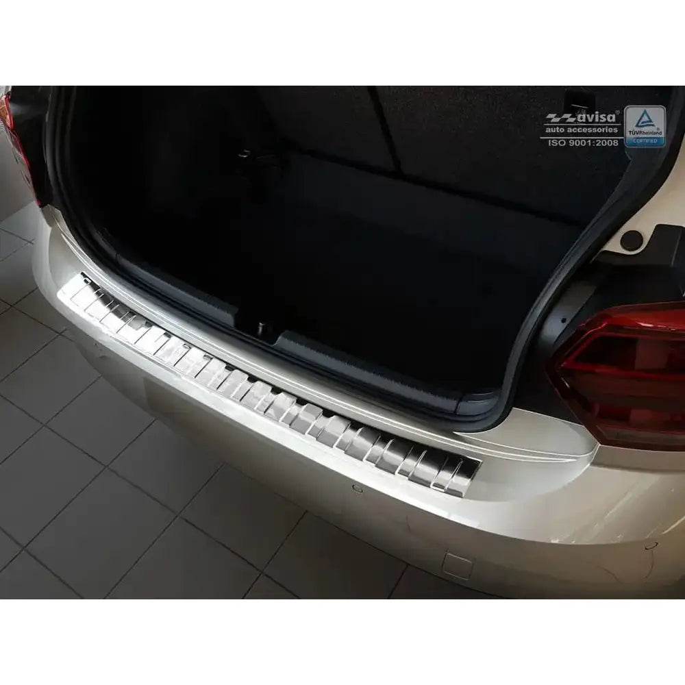 Lastebeskytter Vw Polo vi Hatchback 5d 17- Stål Sølv Sateng