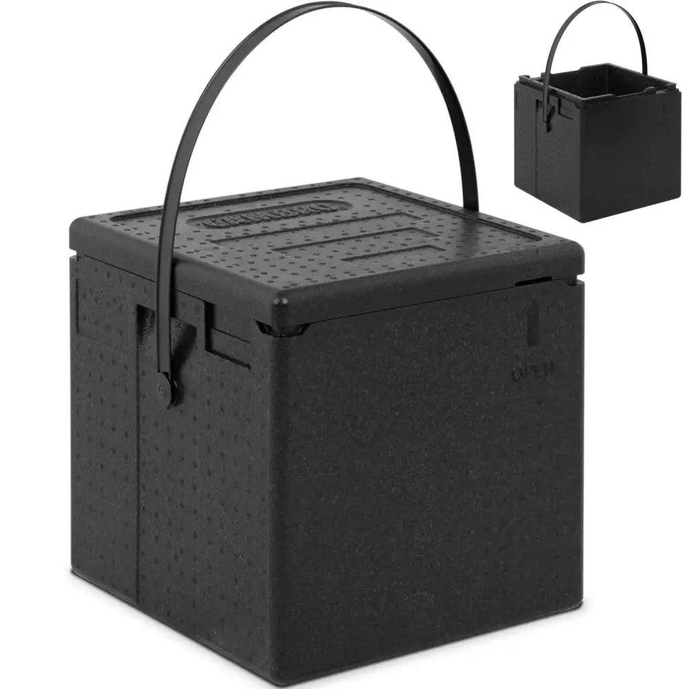 Transportboks Epp Cambro for 8 Pizzabokser 33x33x4cm Svartstripe