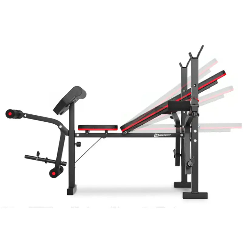 Treningsbenk med Vektstangsett 105kg Hs-1055
