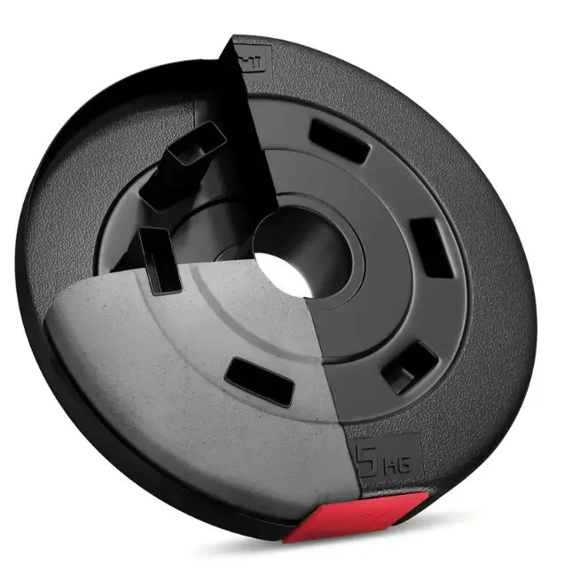 Treningsbenk med Vektstangsett 105kg Hs-1055