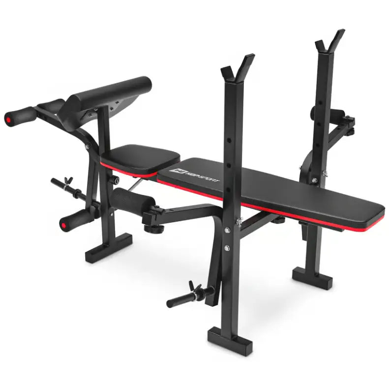 Treningsbenk med Vektstangsett 38kg Hs-1055