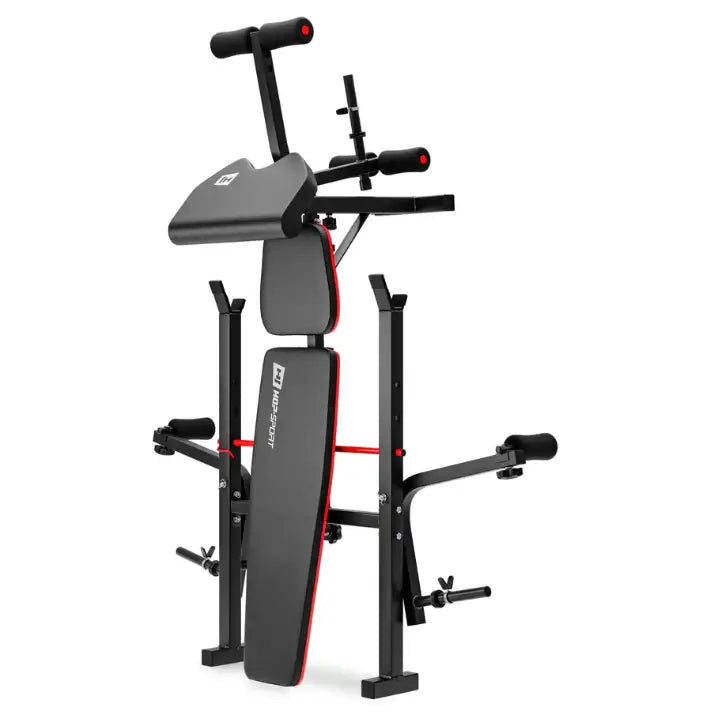 Treningsbenk med Vektstangsett 38kg Hs-1055