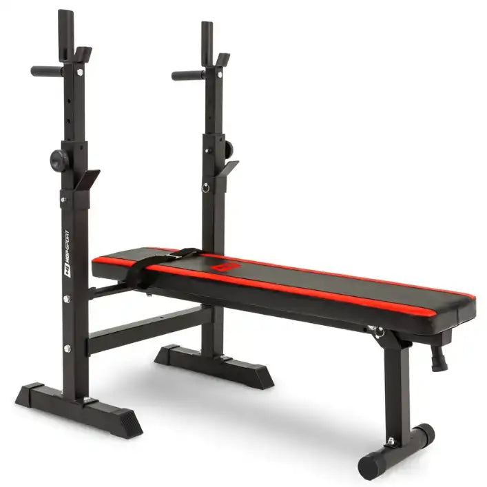 Treningsbenk med Vektstangsett 99kg Hs-1080