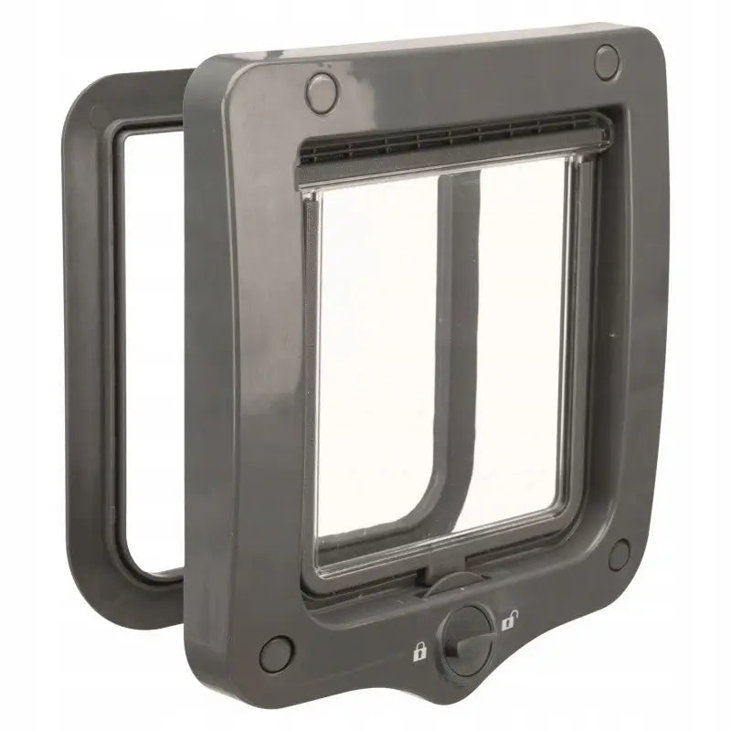 Trixy Kattedør 2way 20 × 22 Cm Grå