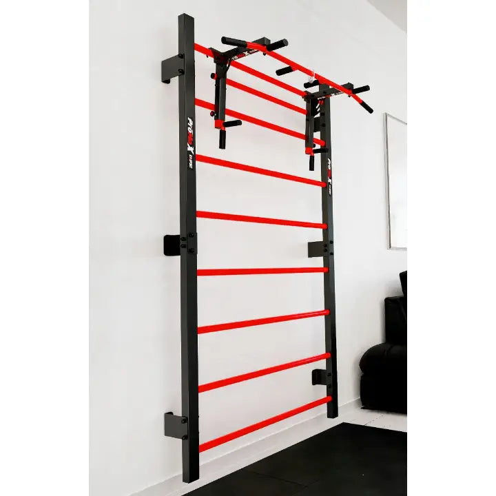 Ribbevegg med Pull-up-stang