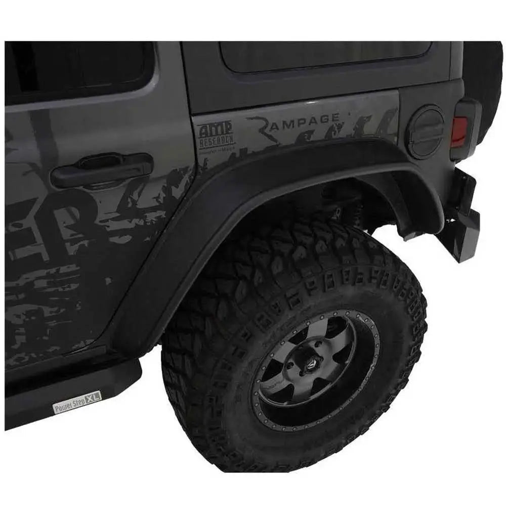 Utvidelse av Skjermbuer Flat Style - Jeep Wrangler Jl 4xe 21-