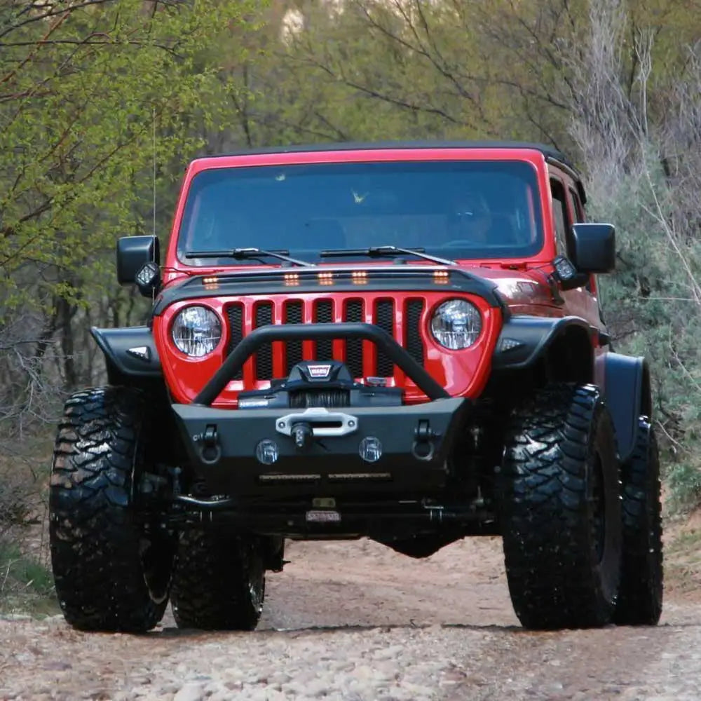 Utvidelse av Skjermbuer Flat Style - Jeep Wrangler Jl 4xe 21-