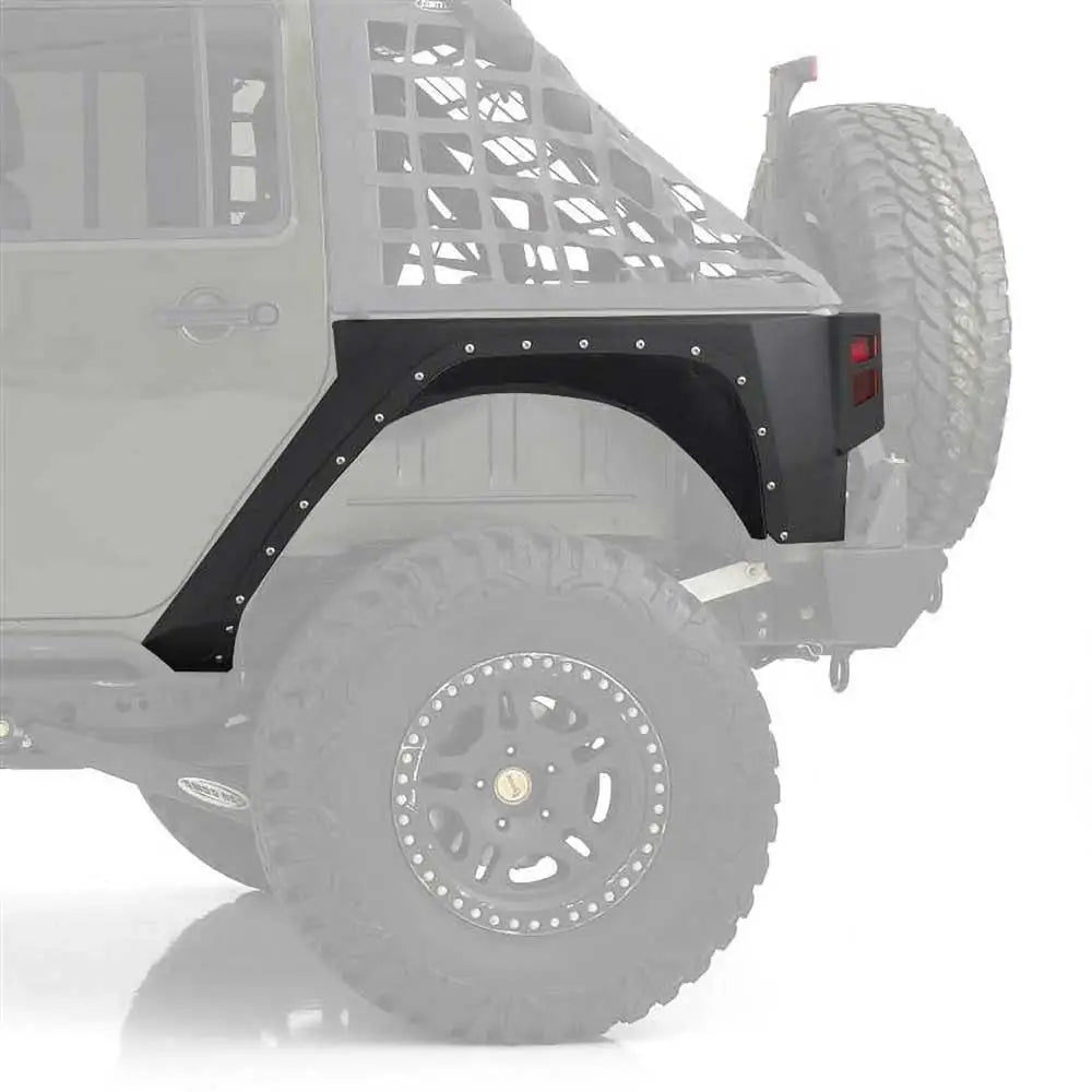 Utvidelser av Skjermer Bakre Hjørner Smittybilt Xrc Armor - Jeep Wrangler Jk 4 d 07-18