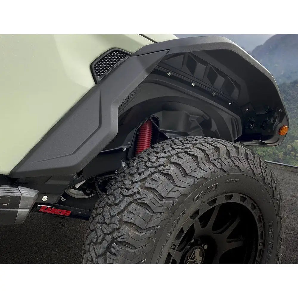 Utvidelsessett med Sprutskjermer Air Design Panther Pro - Jeep Wrangler Jl 2 d 18-