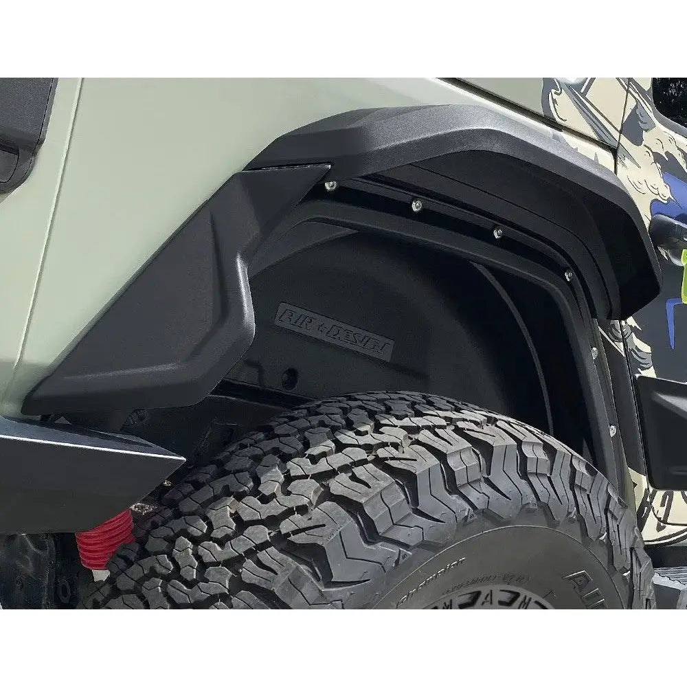 Utvidelsessett med Sprutskjermer Air Design Panther Pro - Jeep Wrangler Jl 2 d 18-