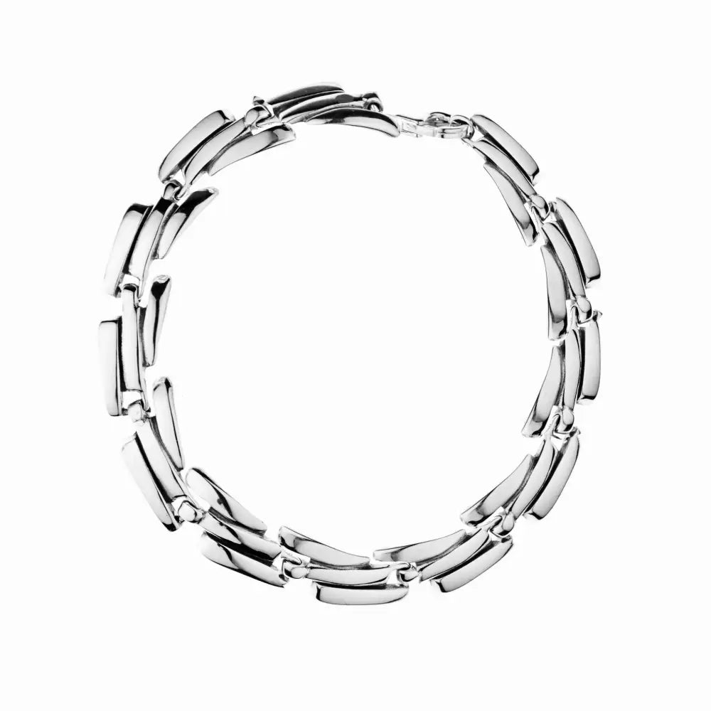 Armbånd Dame med Charms i Sølv og Gullarmbånd Dame