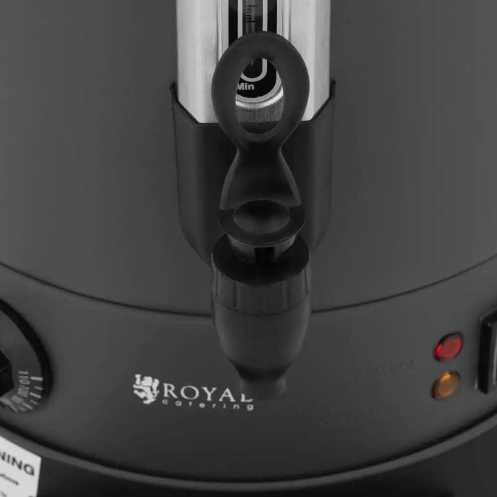 Vannkoker med Doble Vegger og Dryppestativ 13,5 l 2500 w Grå