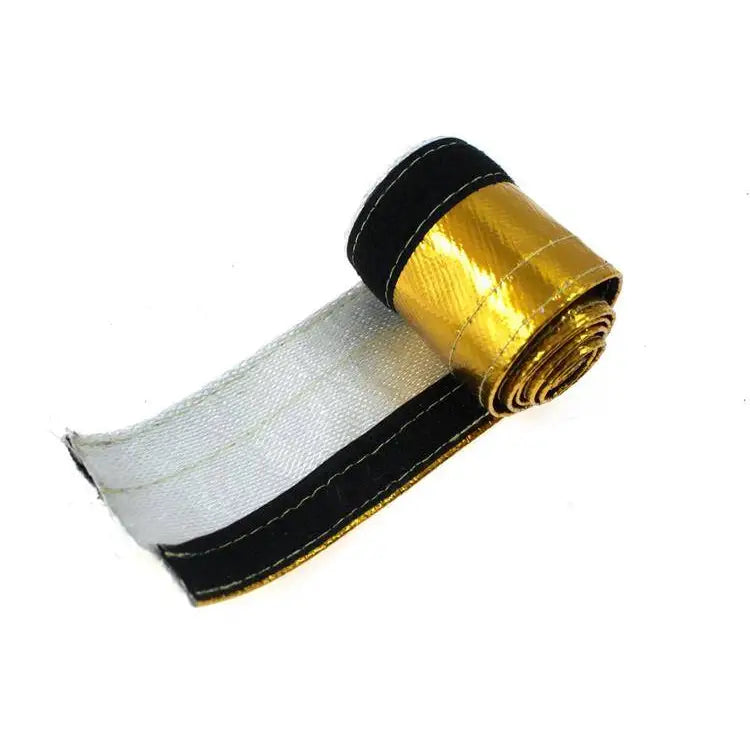 Varmebestandig Slangebeskyttelse 30mm x 1m Gull