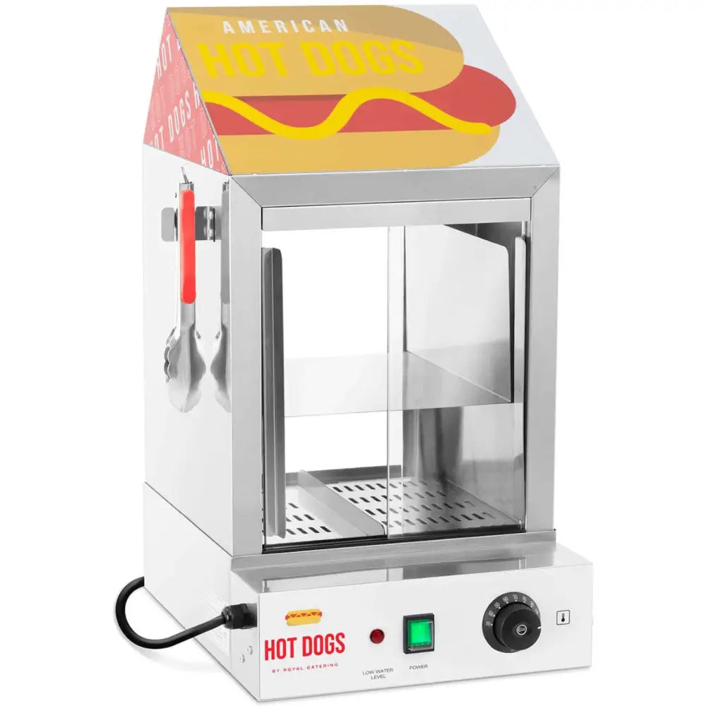Varmepølsevarmer for Opptil 100 Pølser & 25 Brød - 1000w