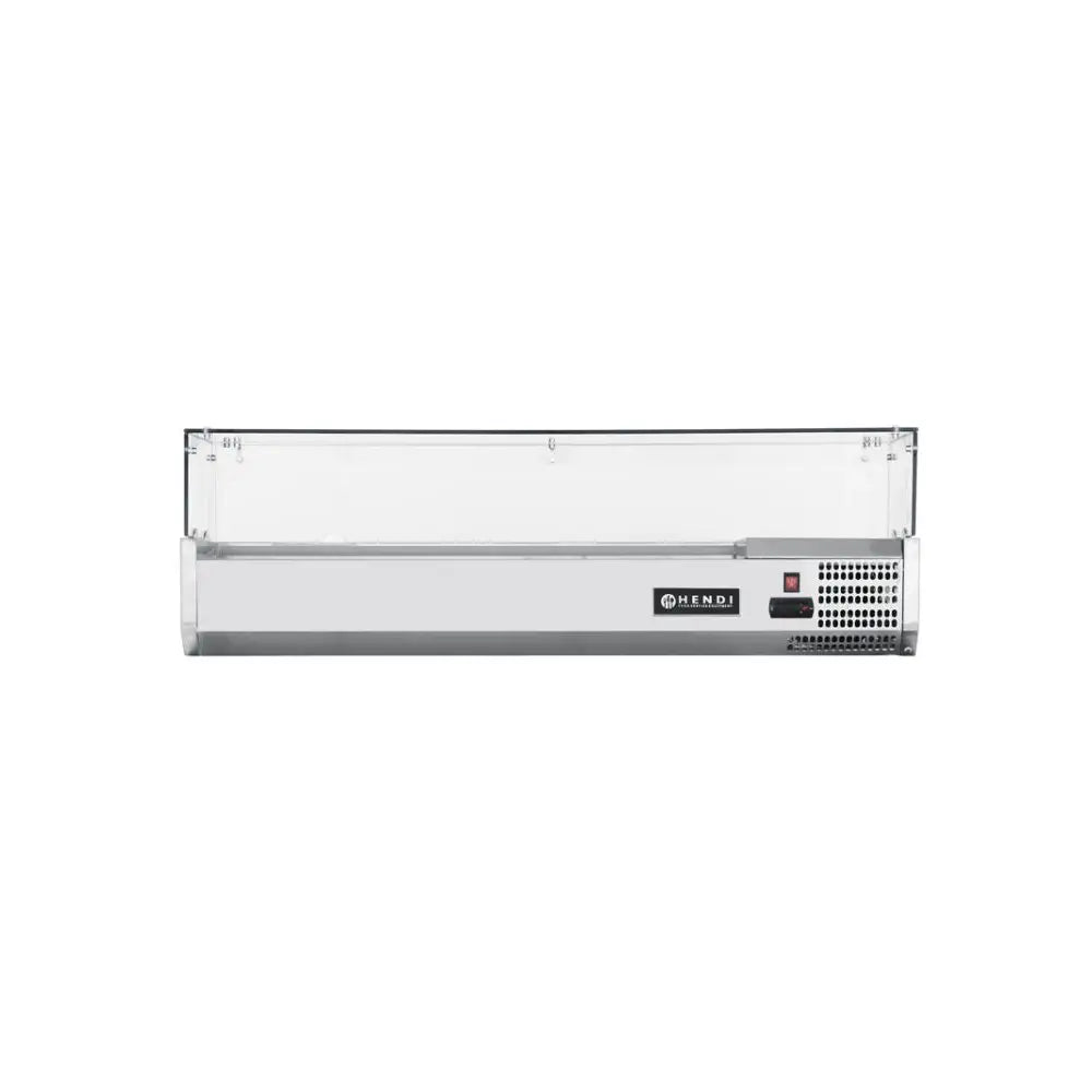 Varmevitrine 9 x Gn 1/3 Bredde 200 Cm - Hendi 232996